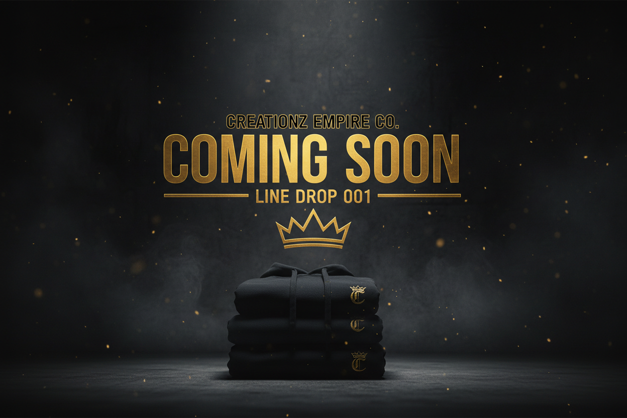 Coming Soon —  Drop 001
